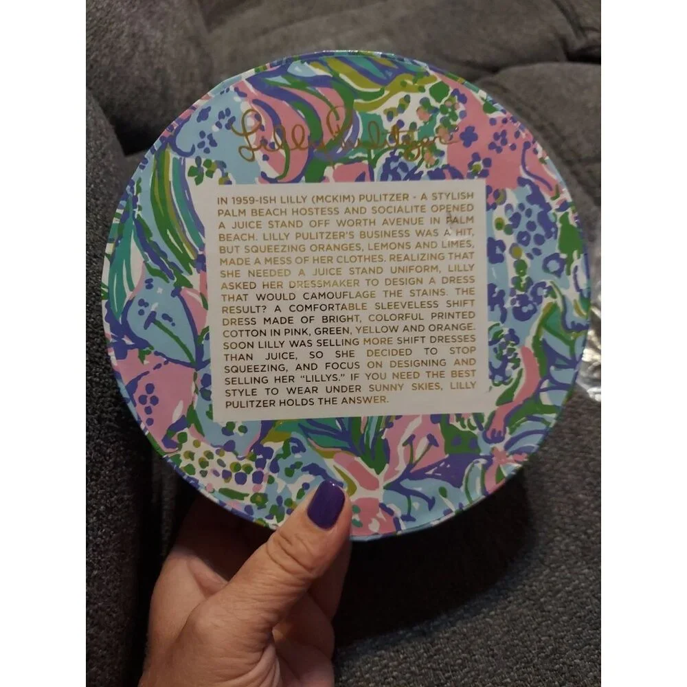 Lilly‎ Pulitzer Relax in Print Feline good accessories box - NWT And Packaging